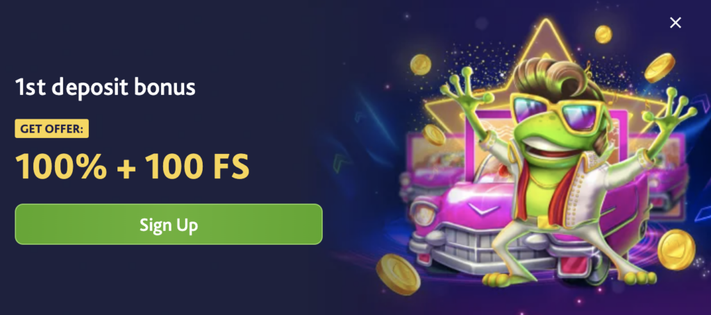 1st Deposit Bonus